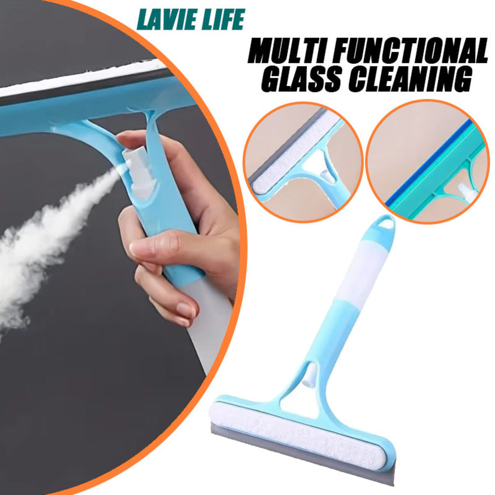 Multi-function Glass Wiper Home Window Cleaning Brush Sprayer Cleaning Soap Cleaning Brush Home Automotive Rubber Brush